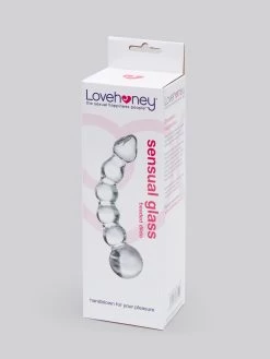 Lovehoney Beaded Sensual Glass Dildo 7 Inch 11 Lovehoney Beaded Sensual Glass Dildo 7 Inch -Online Sex toys shop 52508 a30946 clear 004