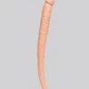 Hoodlum Tapered Double Penetration Realistic Double-Ended Dildo 22 Inch -Online Sex toys shop 52961 a31082 flesh pink 000