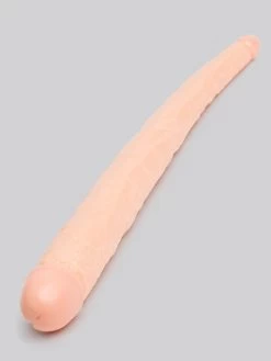 Hoodlum Tapered Double Penetration Realistic Double-Ended Dildo 22 Inch -Online Sex toys shop 52961 a31082 flesh pink 002