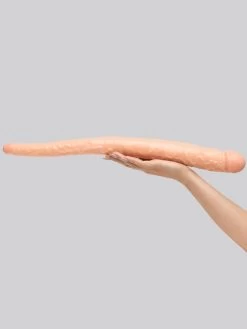Hoodlum Tapered Double Penetration Realistic Double-Ended Dildo 22 Inch -Online Sex toys shop 52961 a31082 flesh pink 003