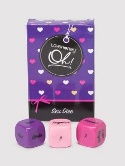 Lovehoney Oh! Foreplay Dice (3 Pack)