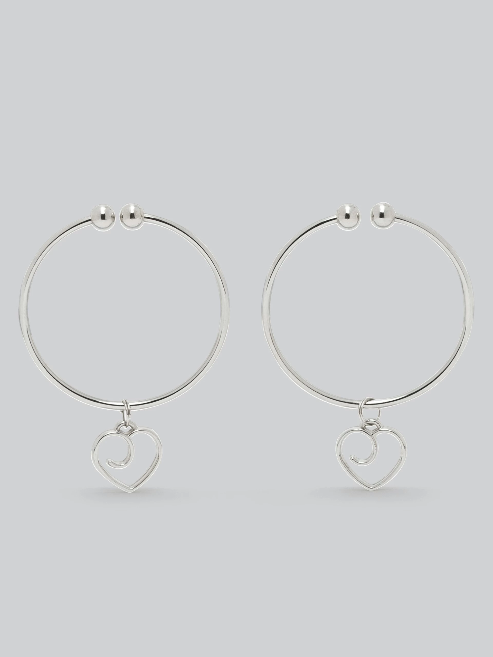 Lovehoney Tease Me Advanced Nipple Clamps With Heart Charms 3 Lovehoney Tease Me Advanced Nipple Clamps With Heart Charms