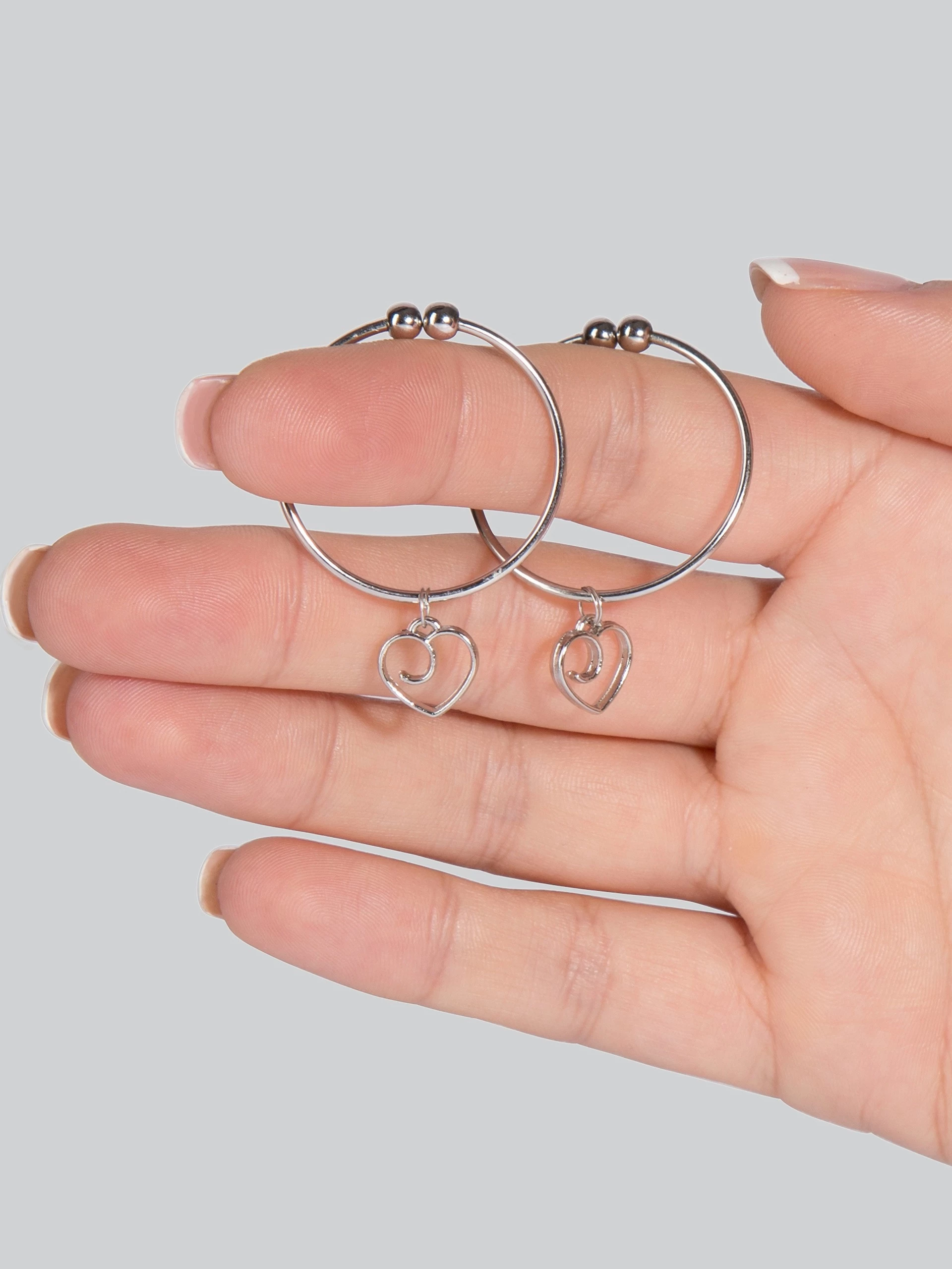Lovehoney Tease Me Advanced Nipple Clamps With Heart Charms 5 Lovehoney Tease Me Advanced Nipple Clamps With Heart Charms - Image 3