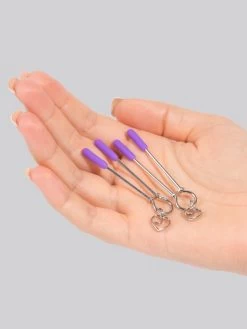 Lovehoney Tease Me Adjustable Nipple Clamps -Online Sex toys shop 54511 a31536 silver 002