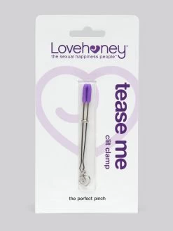 Lovehoney Pinch Perfect Adjustable Clitoral Clamp 9 Lovehoney Pinch Perfect Adjustable Clitoral Clamp -Online Sex toys shop 54512 a31537 silver 003