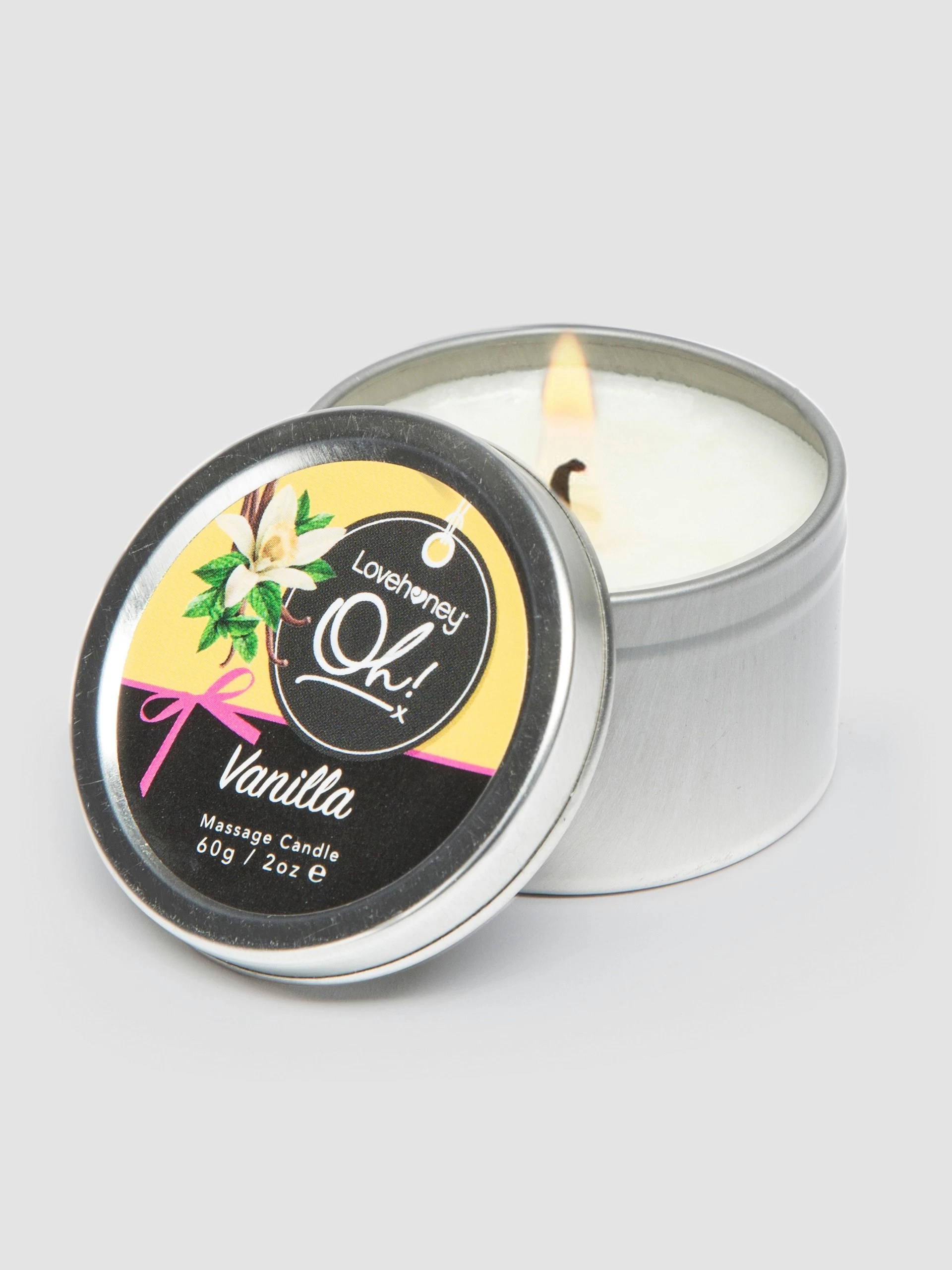Lovehoney Oh! Vanilla Massage Candle 2.1oz 3 Lovehoney Oh! Vanilla Massage Candle 2.1oz
