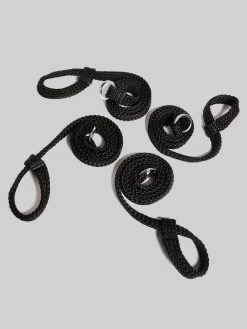 Bondage Boutique Soft Bondage Rope Restraints -Online Sex toys shop 54798 a31705 black 002