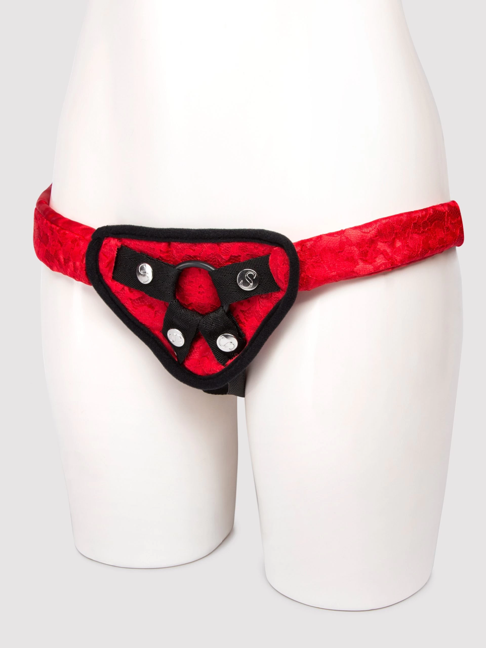 Sportsheets Chantilly Lace Corset-Back Strap On Harness 4 Sportsheets Chantilly Lace Corset-Back Strap On Harness - Image 2