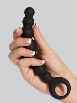 Tracey Cox Supersex Silicone Beaded Anal Prober 10 Tracey Cox Supersex Silicone Beaded Anal Prober -Online Sex toys shop 56411 a32085 black 003