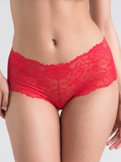Lovehoney Flirty Red Lace Shorts -Online Sex toys shop 56970 a32337 red regular 001