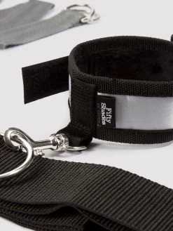 Fifty Shades Of Grey Keep Still Over The Bed Cross Restraint -Online Sex toys shop 57757 a32670 silver 001