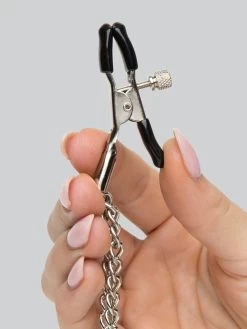 BASICS Collar With Nipple Clamps -Online Sex toys shop 57771 a32684 black 004