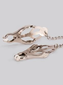 Bondage Boutique Squeeze And Tease Nipple Clamps -Online Sex toys shop 58024 a32741 silver 003