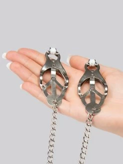 Bondage Boutique Squeeze And Tease Nipple Clamps -Online Sex toys shop 58024 a32741 silver 004