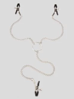 Bondage Boutique Adjustable Nipple Clamps And Clit Clamp