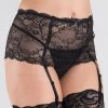 Lovehoney Love Me Lace Deep Garter Belt Black -Online Sex toys shop 58249 a32845 black regular 000