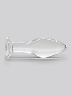 Lovehoney Pure Pleasure Sensual Glass Butt Plug -Online Sex toys shop 58338 a32887 clear 001