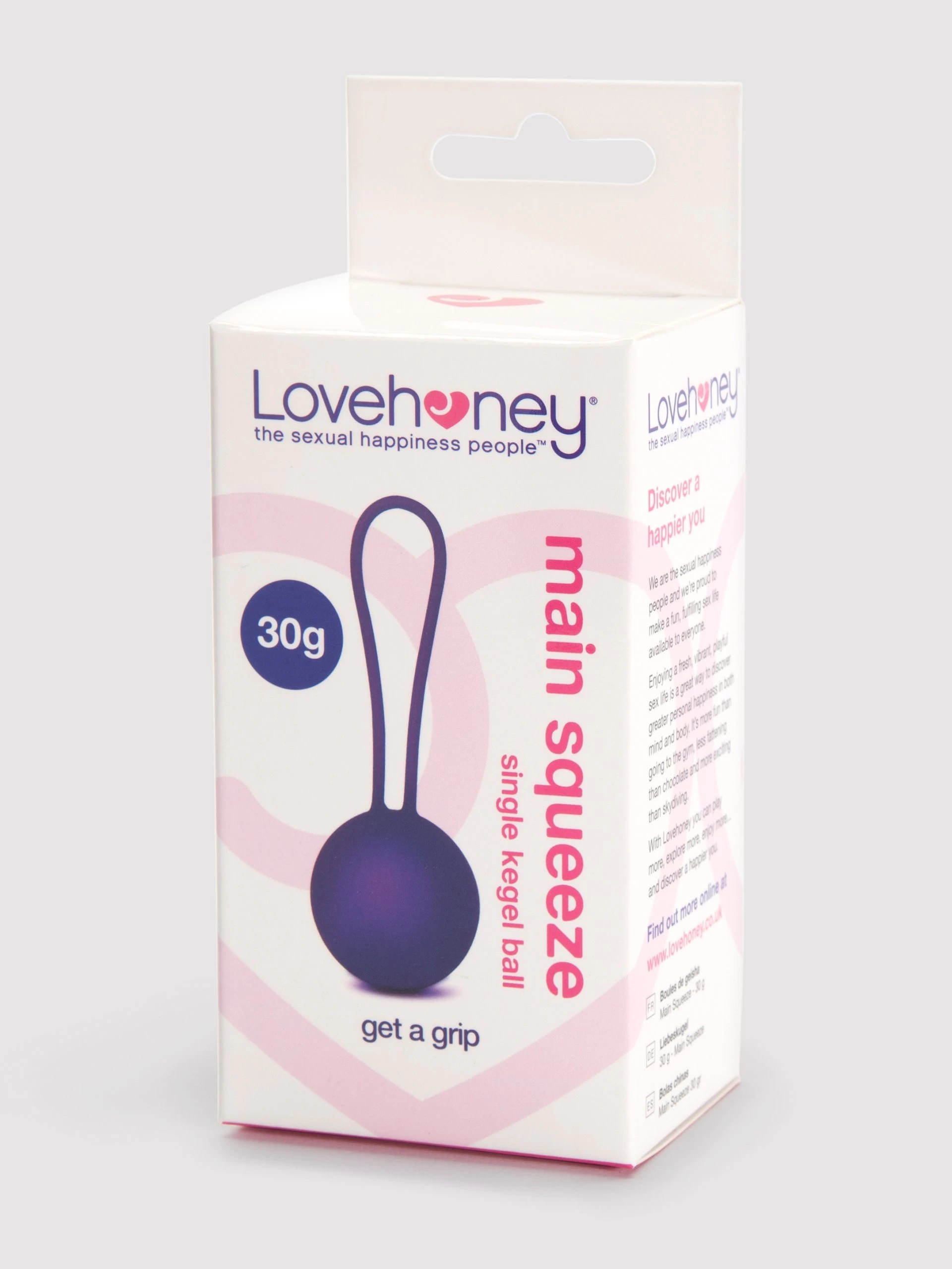 Lovehoney Main Squeeze Single Kegel Ball 1.1oz 7 Lovehoney Main Squeeze Single Kegel Ball 1.1oz - Image 5
