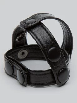 Bondage Boutique T-Style Cock Ring With Ball Divider 9 Bondage Boutique T-Style Cock Ring With Ball Divider -Online Sex toys shop 58622 a33069 black 003