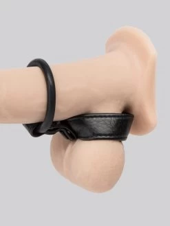 Bondage Boutique Adjustable Stamina Cock Ring -Online Sex toys shop 58623 a33070 black 002