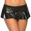 Mapale Wet Look Ruffle Mini Skirt 1 Mapale Wet Look Ruffle Mini Skirt -Online Sex toys shop 58771 a33121 black regular 000