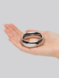 DOMINIX Deluxe 1.75 Inch Stainless Steel Donut Cock Ring -Online Sex toys shop 58875 a33173 silver 003