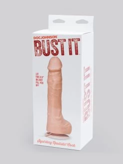 Doc Johnson Bust It Ejaculating Realistic Dildo With Vac-U-Lock 8.5 Inch -Online Sex toys shop 59198 a33284 flesh pink 005