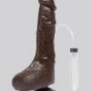 Doc Johnson Bust It Ejaculating Dildo With Vac-U-Lock 7 Inch -Online Sex toys shop 59202 a33284 flesh brown 000