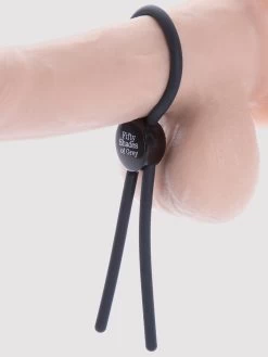 Fifty Shades Of Grey Again And Again Adjustable Cock Ring -Online Sex toys shop 59954 a33550 grey 002