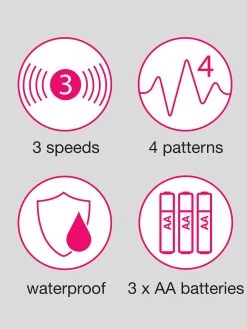 Lovehoney Power Play 7 Function Classic Vibrator 6 Inch -Online Sex toys shop 59977 a33567 black 004