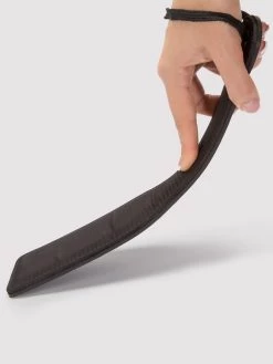 Lovehoney Satin And Leather Spanking Paddle 12 Lovehoney Satin And Leather Spanking Paddle -Online Sex toys shop 60059 a33628 black 004