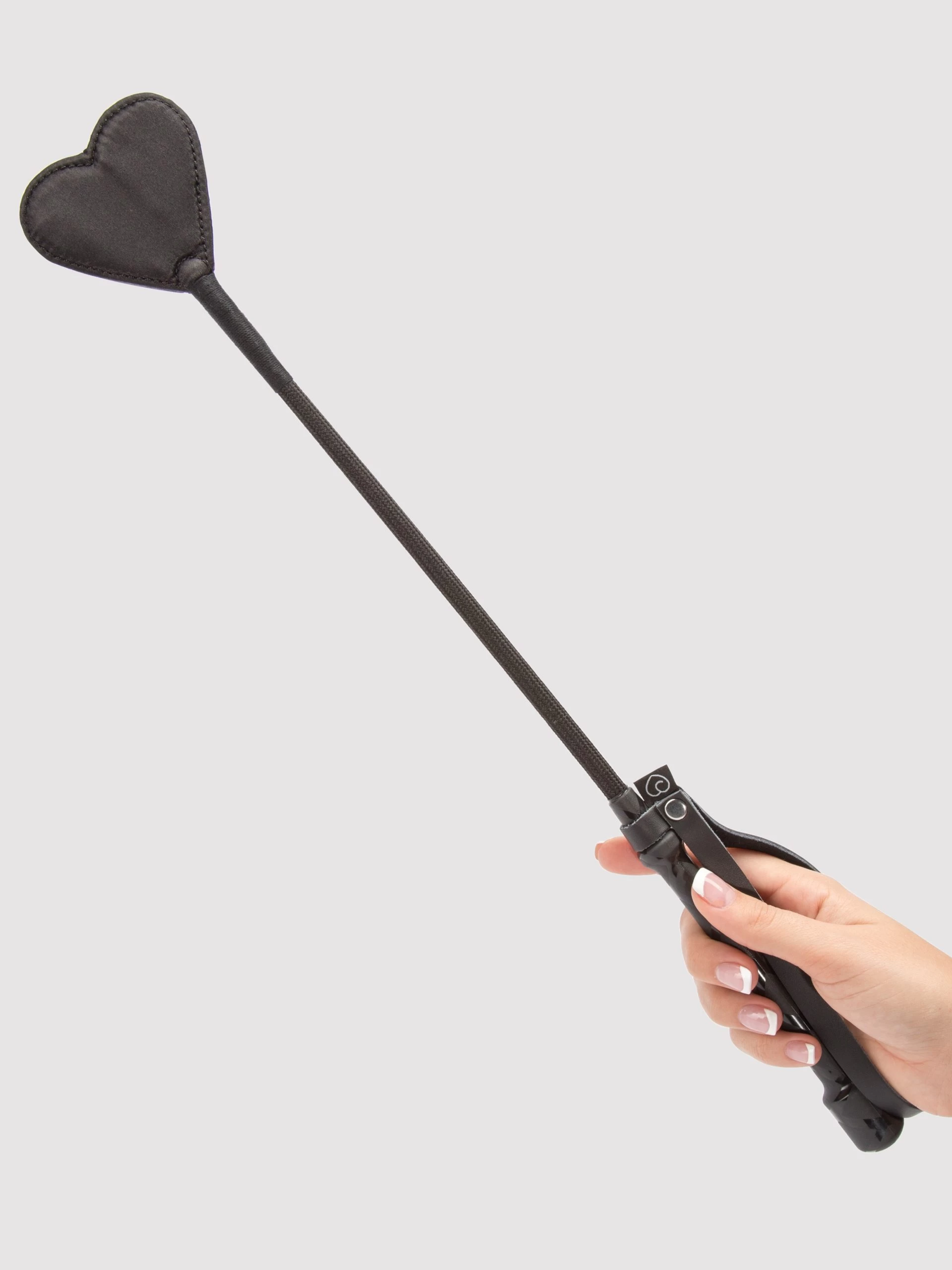 Lovehoney Black Heart Riding Crop 6 Lovehoney Black Heart Riding Crop - Image 4