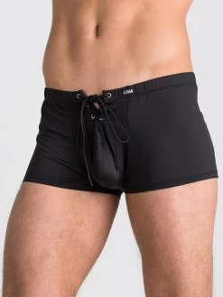 LHM Microfiber Lace Up Boxer Shorts