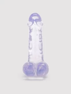 Ice Gem Realistic Suction Cup Dildo With Balls 6 Inch -Online Sex toys shop 60955 a33963 clear 002