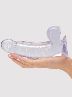 Ice Gem Realistic Suction Cup Dildo With Balls 6 Inch -Online Sex toys shop 60955 a33963 clear 004