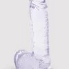 Ice Gem Realistic Suction Cup Dildo With Balls 7 Inch -Online Sex toys shop 60956 a33964 clear 000