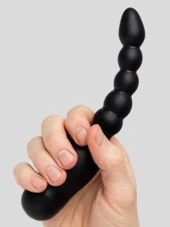 Magic Missile Vibrating Ribbed Silicone Male Prostate Massager -Online Sex toys shop 60958 a33966 black 004