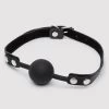 Bondage Boutique Faux Leather Medium Silicone Ball Gag 2 Bondage Boutique Faux Leather Medium Silicone Ball Gag -Online Sex toys shop 60999 a34001 black 000
