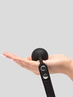 Bondage Boutique Faux Leather Medium Silicone Ball Gag 10 Bondage Boutique Faux Leather Medium Silicone Ball Gag -Online Sex toys shop 60999 a34001 black 003