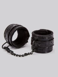 Bondage Boutique Black Rose Faux Fur Lined Wrist Cuffs 11 Bondage Boutique Black Rose Faux Fur Lined Wrist Cuffs -Online Sex toys shop 61009 a34011 black 003