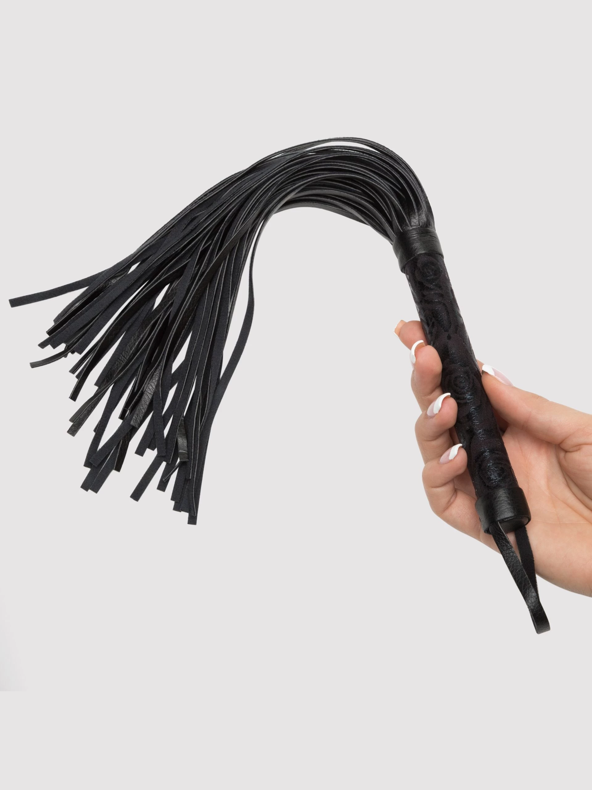 Bondage Boutique Black Rose Beginner's Flogger 6 Bondage Boutique Black Rose Beginner's Flogger - Image 4