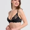 Lovehoney Flirty Underwired Plunge Bra Black -Online Sex toys shop 62546 a34602 black regular 000