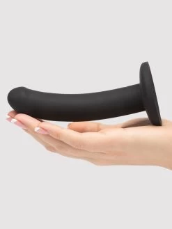Lovehoney Curved Silicone Suction Cup Dildo 5.5 Inch 10 Lovehoney Curved Silicone Suction Cup Dildo 5.5 Inch -Online Sex toys shop 62632 a34638 black 003