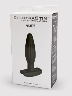 ElectraStim Bi-Polar Electrosex Silicone Noir Rocker Small Butt Plug -Online Sex toys shop 62698 a34661 black 007