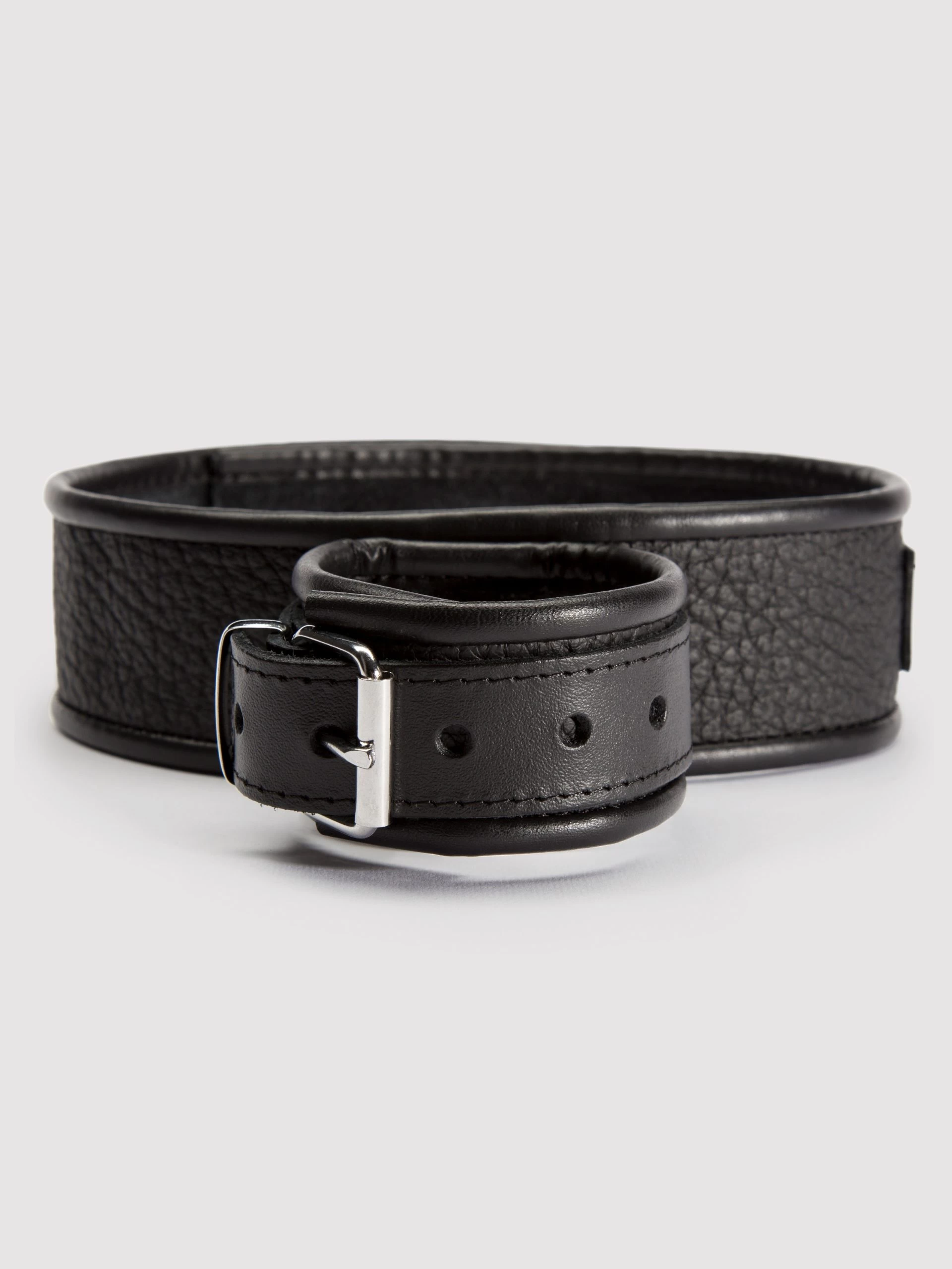 DOMINIX Deluxe Leather Wrist To Thigh Restraint 8 DOMINIX Deluxe Leather Wrist To Thigh Restraint - Image 6