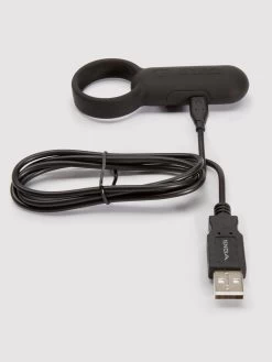 TENGA SVR Smart Vibe Ring Rechargeable Vibrating Cock Ring -Online Sex toys shop 62741 a34697 black 002