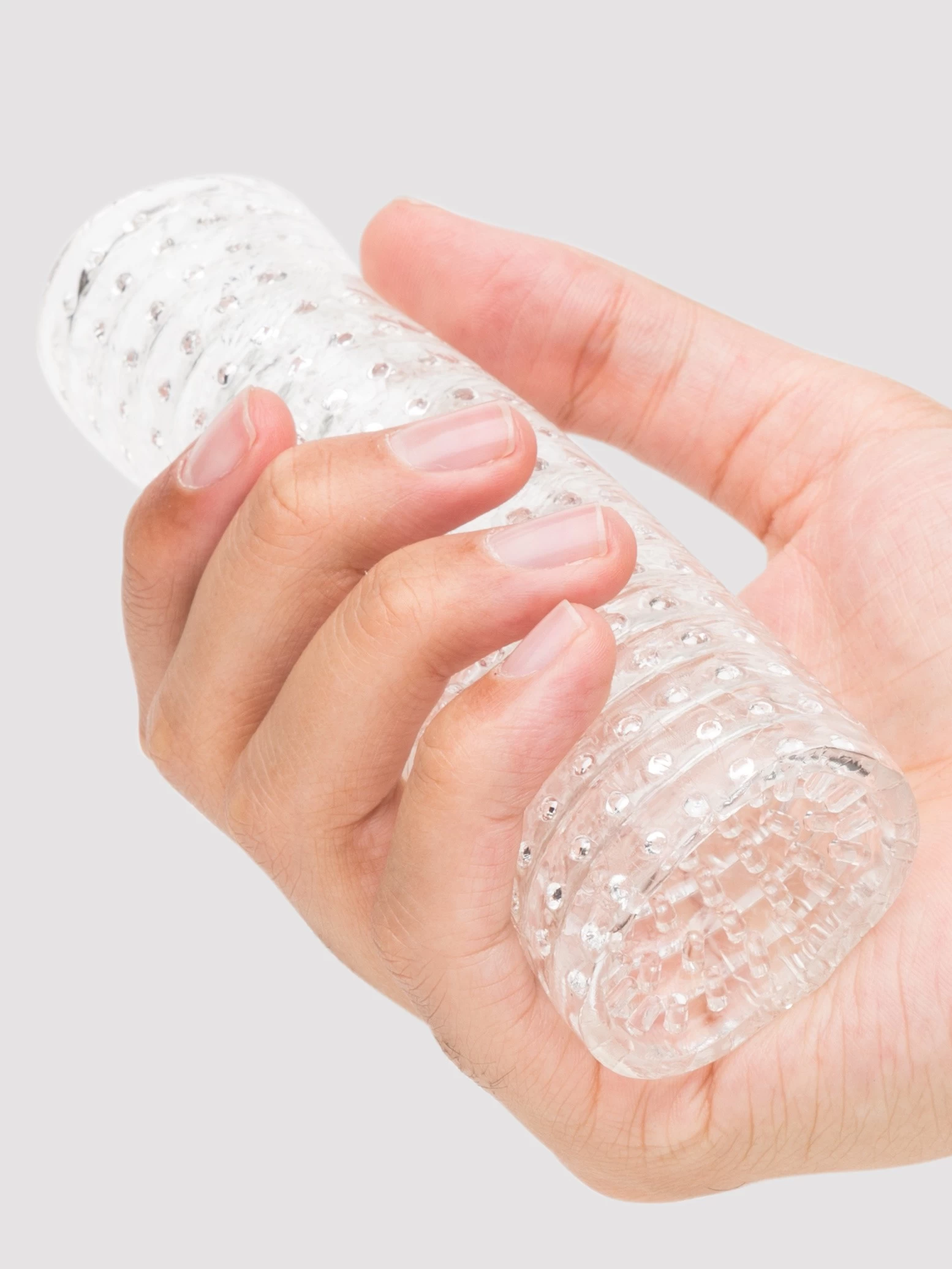 BASICS Clear Textured Stroker 3 BASICS Clear Textured Stroker