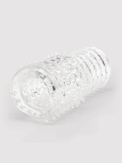 BASICS Clear Textured Stroker 11 BASICS Clear Textured Stroker -Online Sex toys shop 62775 a34724 clear 003