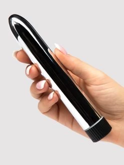 Lovehoney Silver Seducer Classic Vibrator 6 Inch -Online Sex toys shop 63328 a34952 silver 002