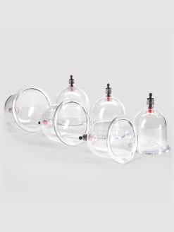 DOMINIX Deluxe Cupping Set (6 Piece) -Online Sex toys shop 63818 a35141 clear 002